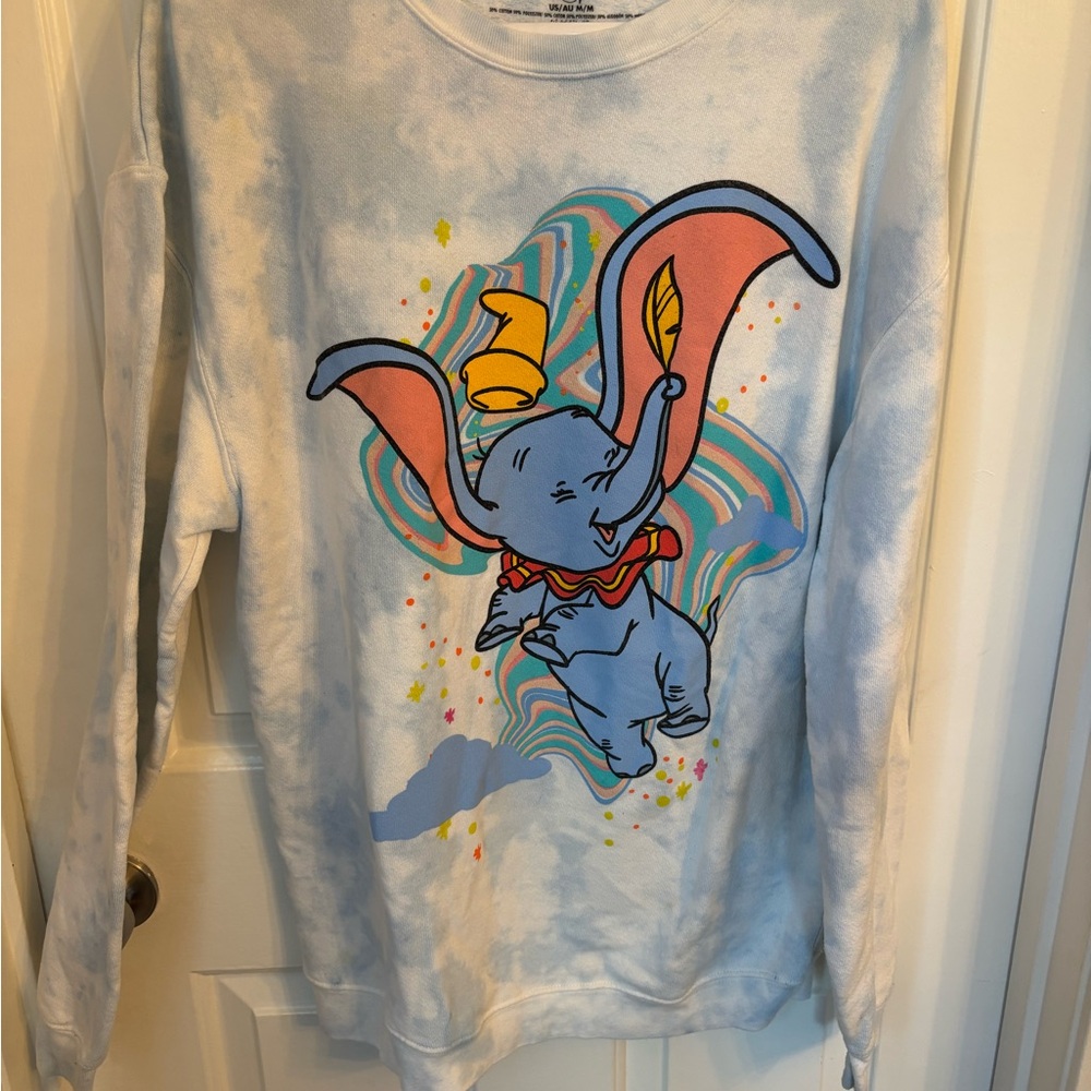 Disney Dumbo 2 sided Sweatshirt Crewneck